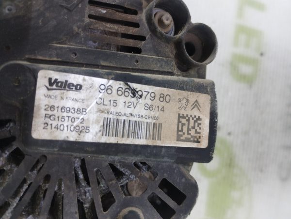 Alternador Citroen C4 Lounge 1.6 (05448118)