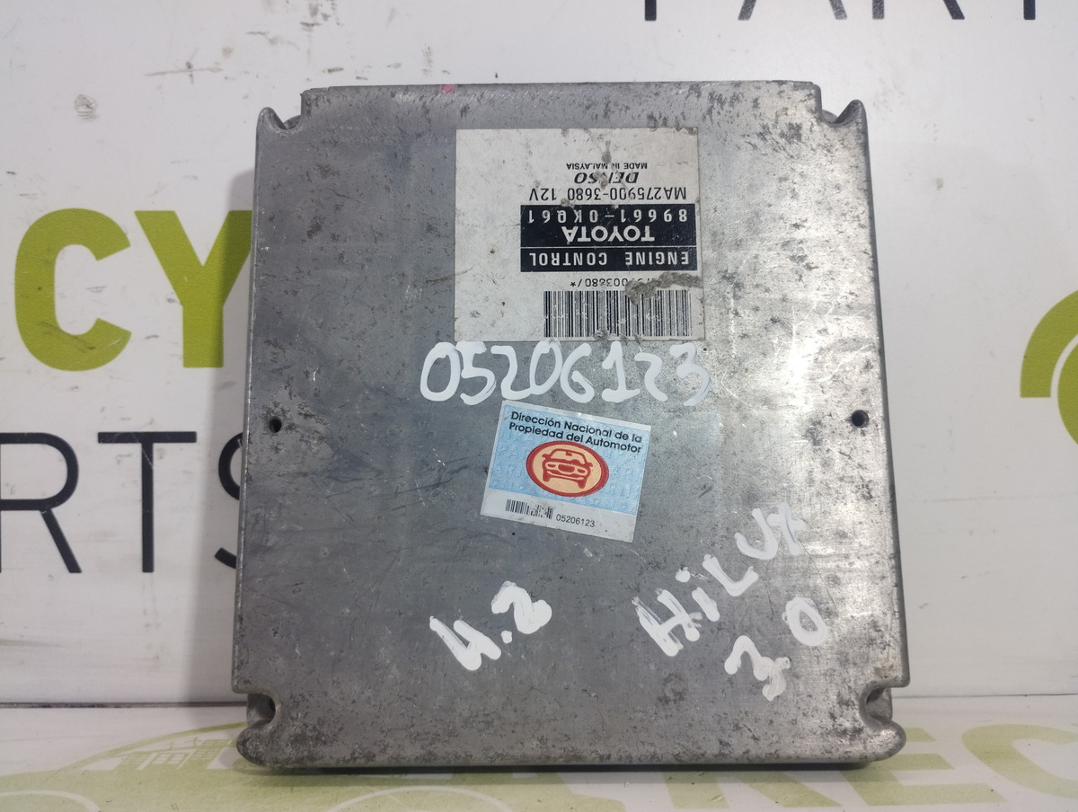 Modulo De Inyeccion Toyota Hilux 3.0 (05206123)