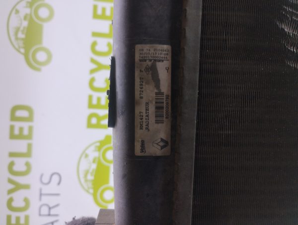 Radiador De Agua Renault Kangoo 1.6 (05926149)