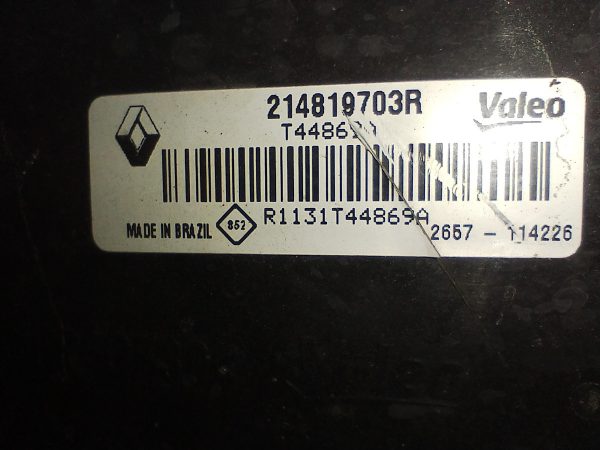 Electroventilador Renault Oroch 1.6 (04934627)