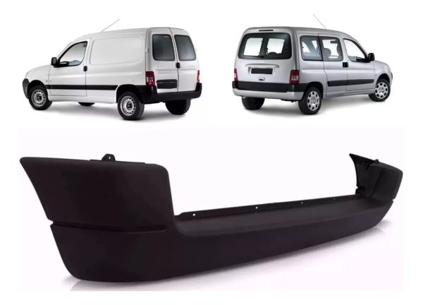Paragolpe Trasero Peugeot Partner Berlingo 1998 En Adelante