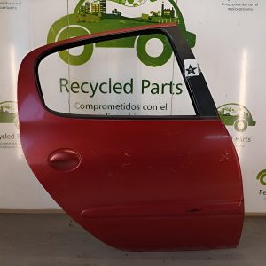 Puerta Trasera Derecha Peugeot 206 (03155661) Lp