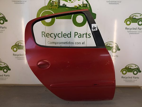 Puerta Trasera Derecha Peugeot 206 (03155661) Lp