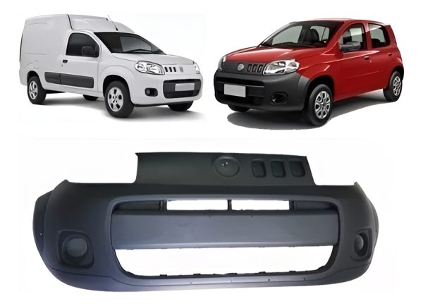Paragolpe Delantero Fiat Uno Fiorino Novo 2010-2022 C/faro