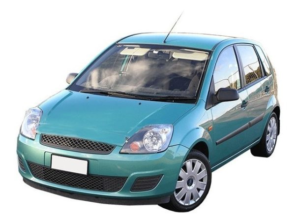Optica Izquierda Ford Fiesta Aro Negro 2002-2007