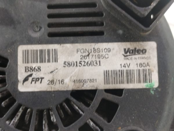 Alternador Citroen Jumper 2.3 (05557109)