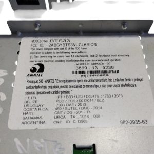 Estereo Nissan Note 2016 Original (06729802) Lp