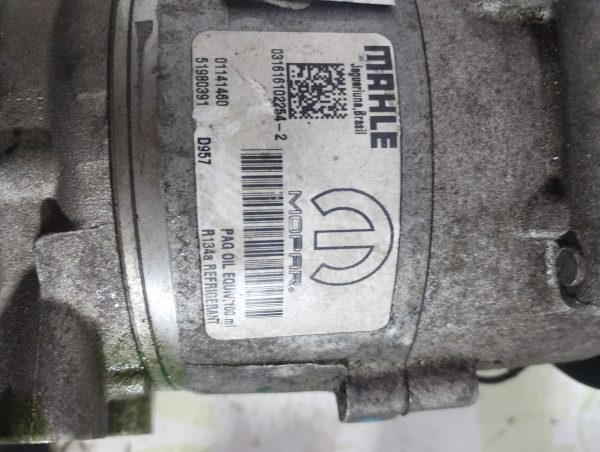 Compresor De A/a Fiat Palio Novo 1.4 (06243357)