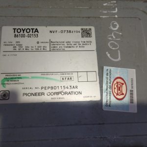 Estereo Pantalla Toyota Corolla 2015 Original (06762353)