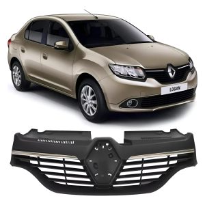 Grilla Central Renault Logan Sandero V/ Cromada 2014-2019