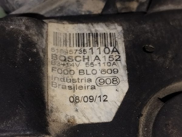 Alternador Fiat Idea 1.6 (05379892)