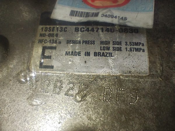 Compresor De A/a Toyota Etios 1.5 (04094145)