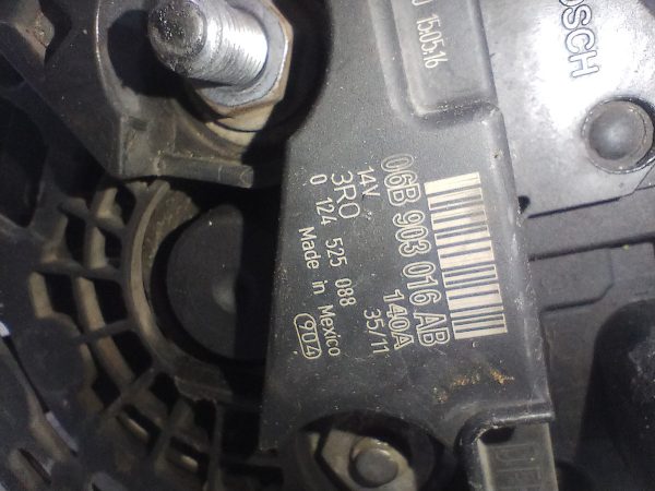 Alternador Vw Vento 2.0 Tsi (06002892)