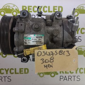 Compresor De A/a Peugeot 308 1.6 Hdi (05475813)
