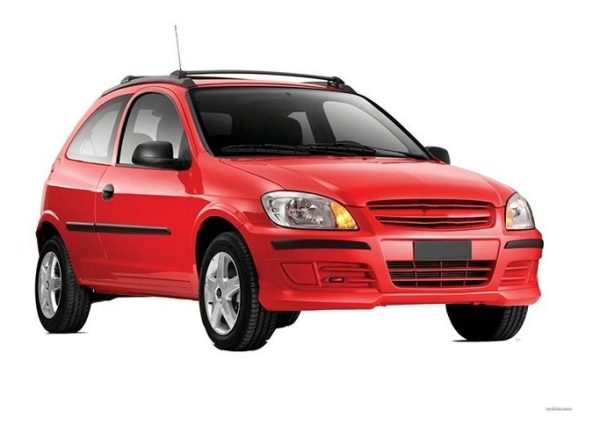 Optica Izquierda Chevrolet Celta 2011/2015 Fondo Cromado Nv
