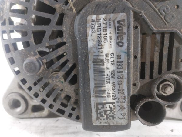 Alternador Peugeot 208 1.6 (05276410)