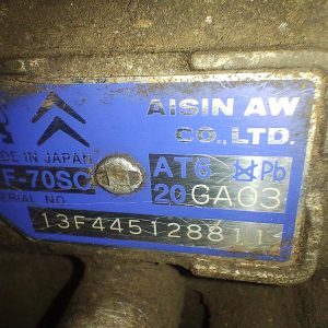 Caja De Velocidades Peugeot 308 1.6 16v Thp At (06016016)