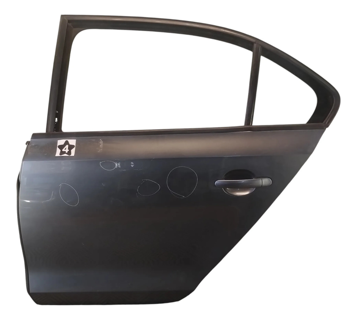 Puerta Trasera Izquierda Vw Vento Li (07184413)