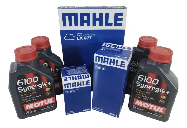 Kit Filtros Mahle + 4l Aceite 10w40 Motul Vw Motor Bah