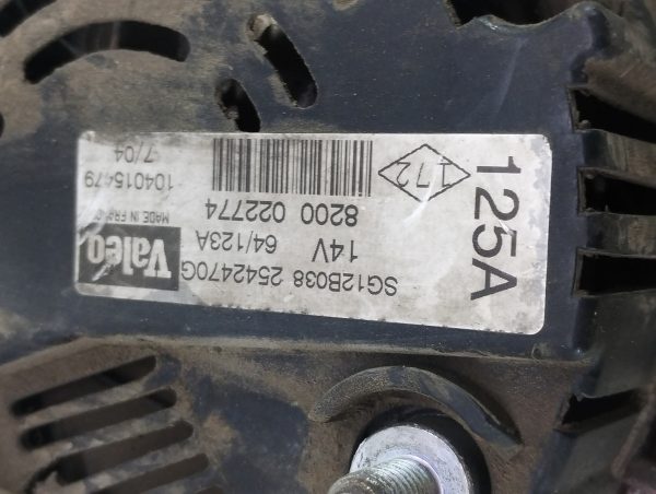 Alternador Renault Clio 1.5 Dci (05919274)