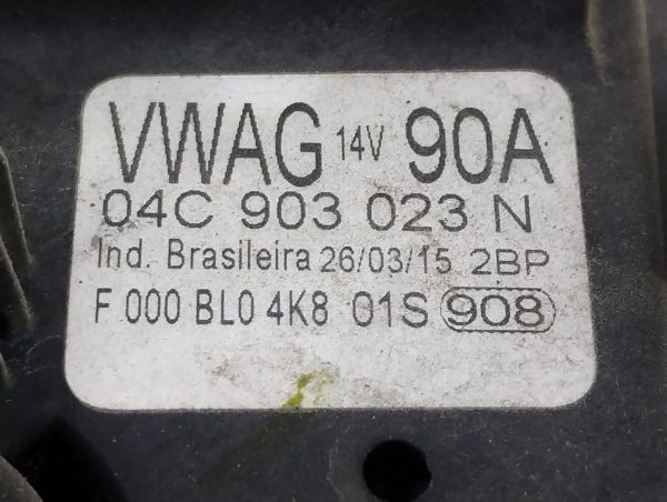 Alternador Vw Up 1.0 (04799530)