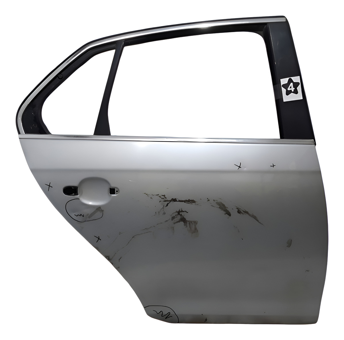 Puerta Trasera Derecha Vw Vento Lv (04340061) Lp