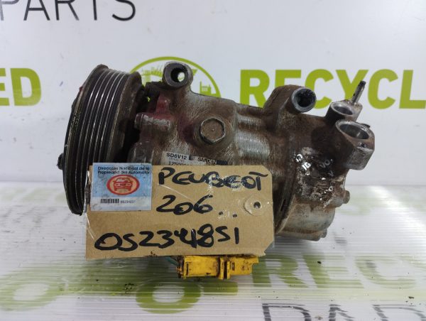 Compresor De A/a Peugeot 206 1.6 (05234851)