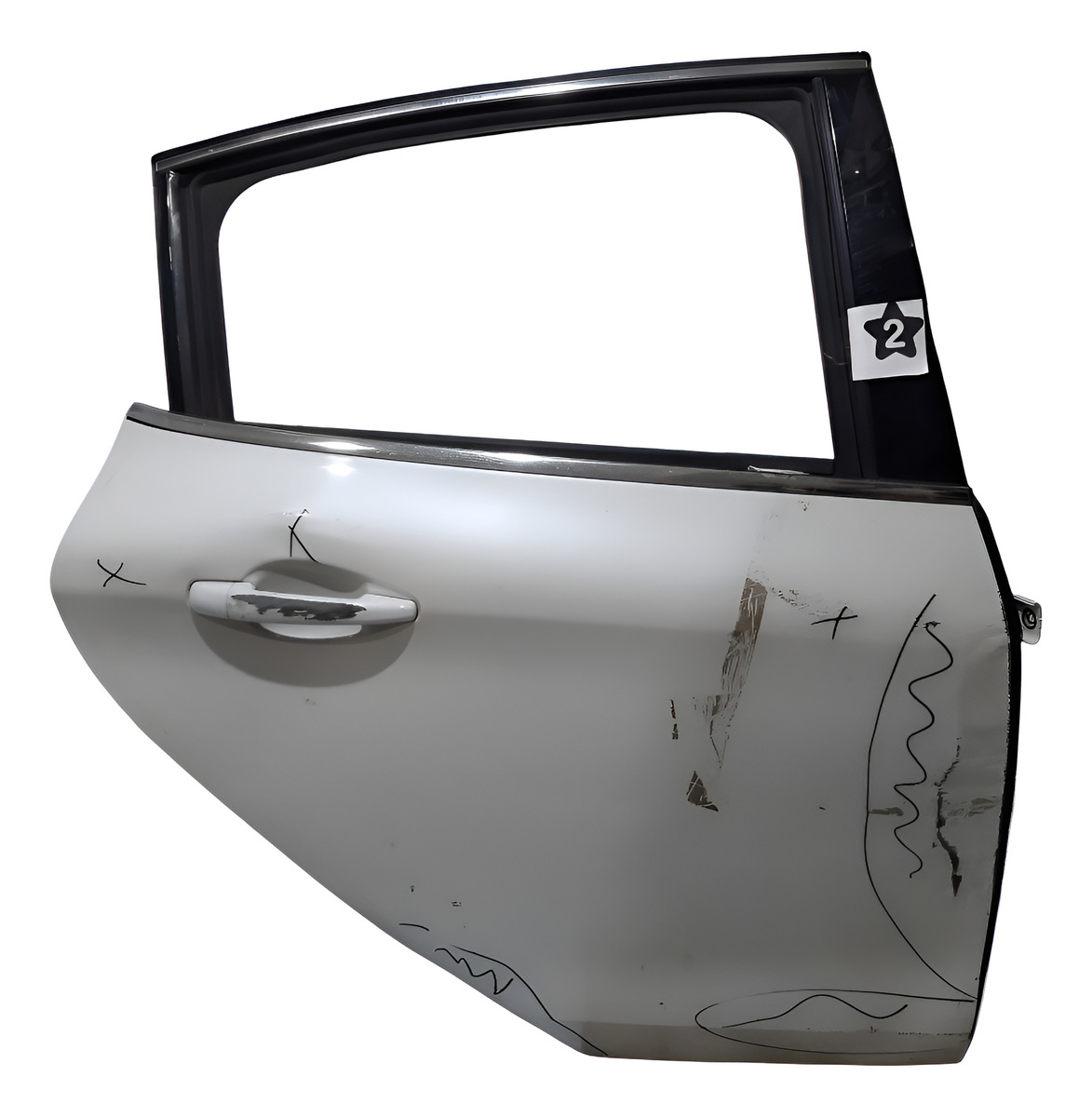 Puerta Trasera Derecha Peugeot 208 (05233228) Lp