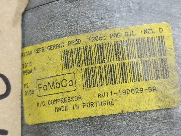 Compresor De A/a Ford Ecosport Kd 1.6 (05016379)