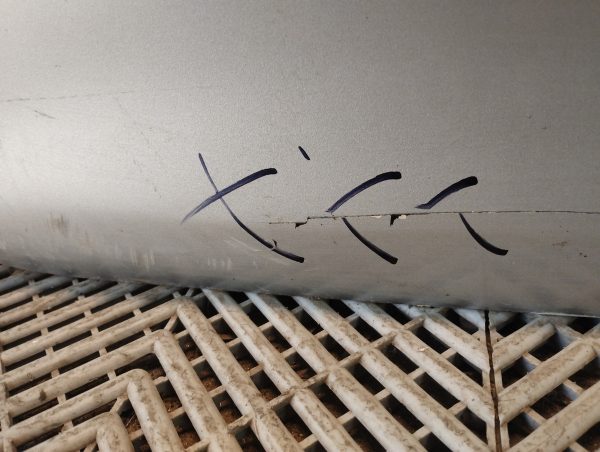 Puerta Trasera Derecha Vw Fox Lv (05501689)