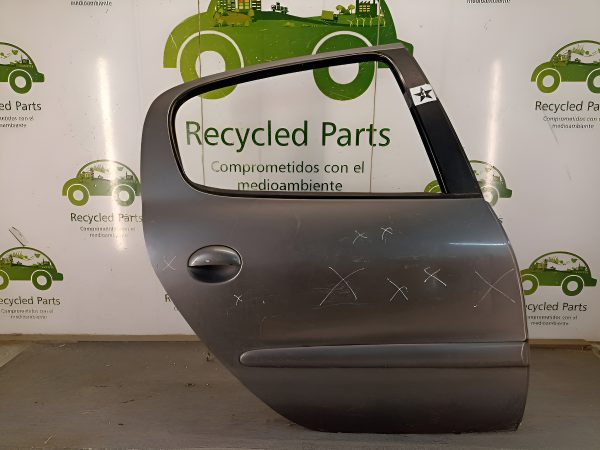 Puerta Trasera Derecha Peugeot 206 (01756221) Lp