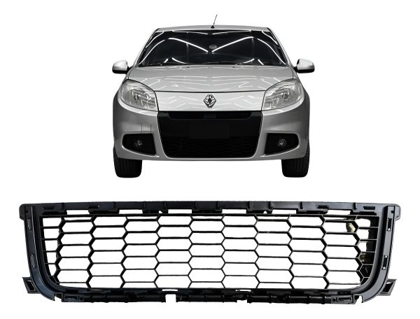 Grilla Central Inferior Paragolpe Renault Sandero 2011-2014