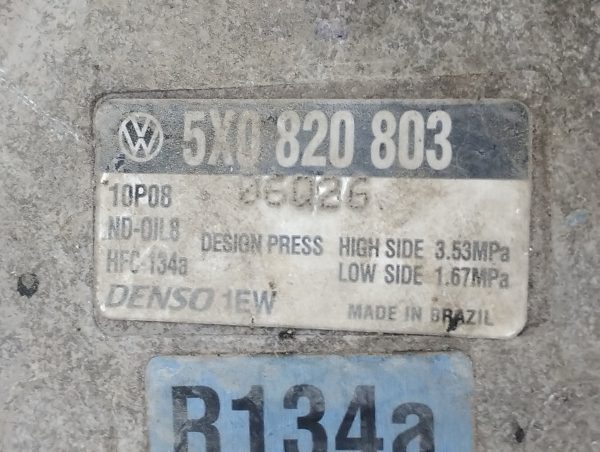 Compresor De A/a Vw Gol 1.4 (05660343)