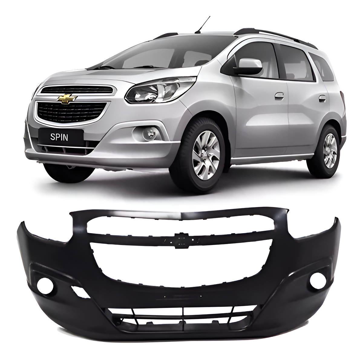 Paragolpe Delantero Chevrolet Spin C/faro 2012-2019
