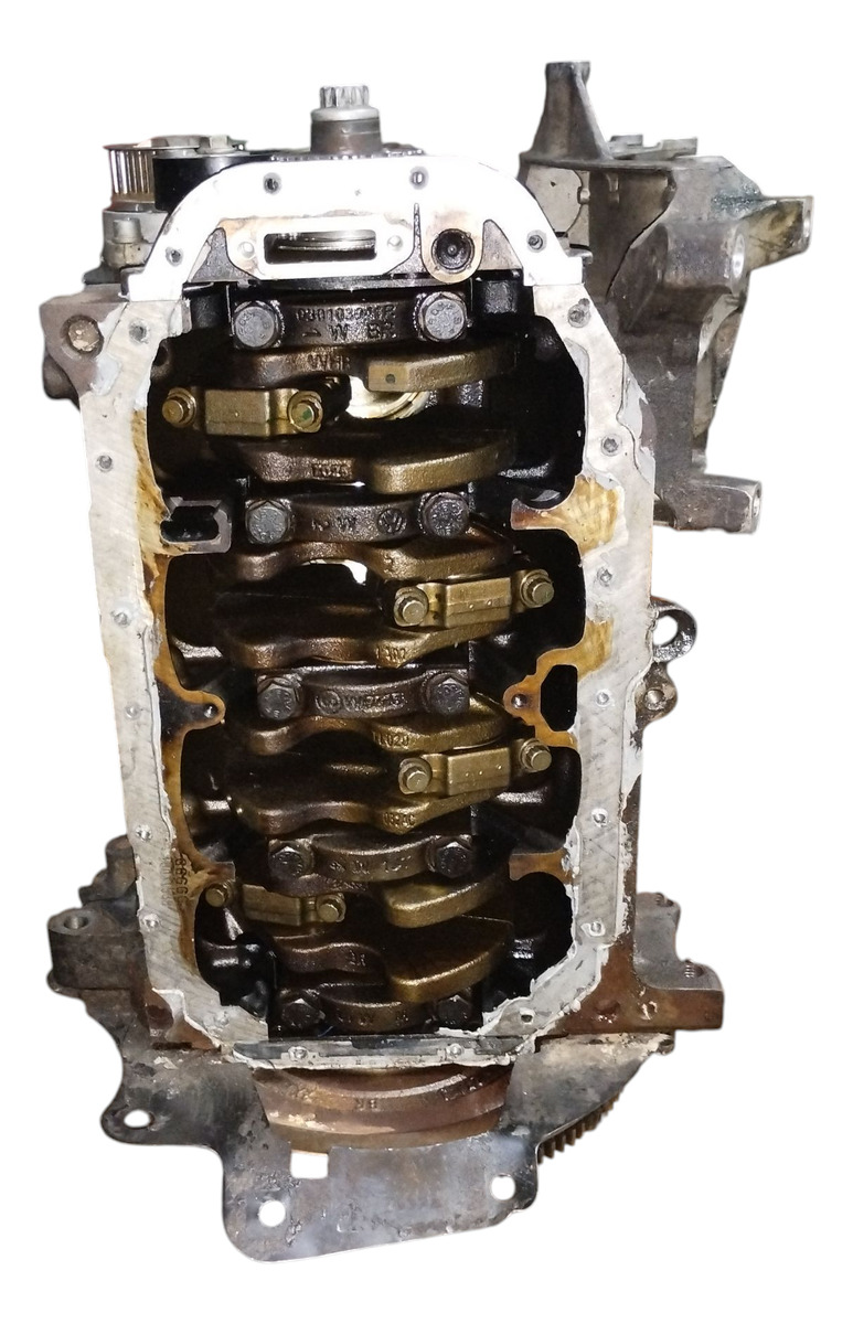 Motor Vw Gol Trend 1.6 8v (06345566) Solo Block