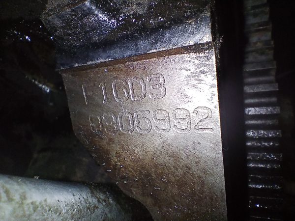 Motor Chevrolet Aveo 1.6 16v (05676362) Lp