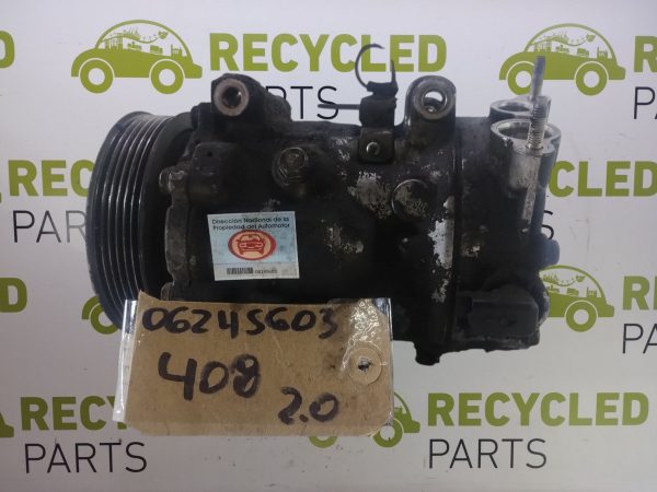 Compresor De A/a Peugeot 408 2.0 (06245603)