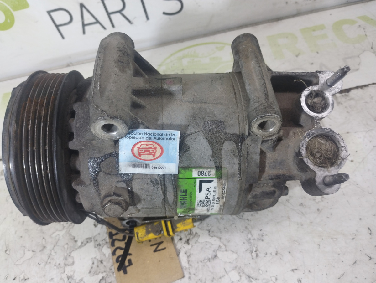Compresor De A/a Citroen C3 1.5 (06612267)