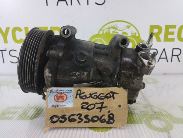 Compresor De A/a Peugeot 207 1.4 (05635068)