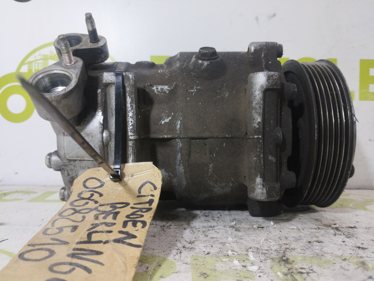 Compresor De A/a Citroen Berlingo 1.6 Hdi (06682510)