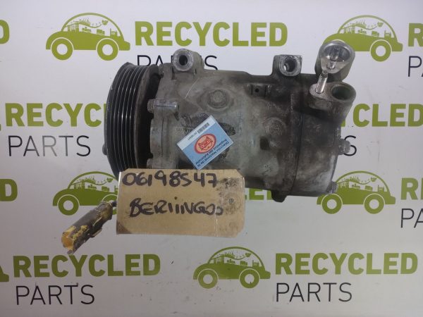 Compresor De A/a Citroen Berlingo 1.6 Hdi (06198547)