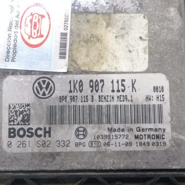 Modulo De Inyeccion Vw Vento 2.0t Fsi (02755025)